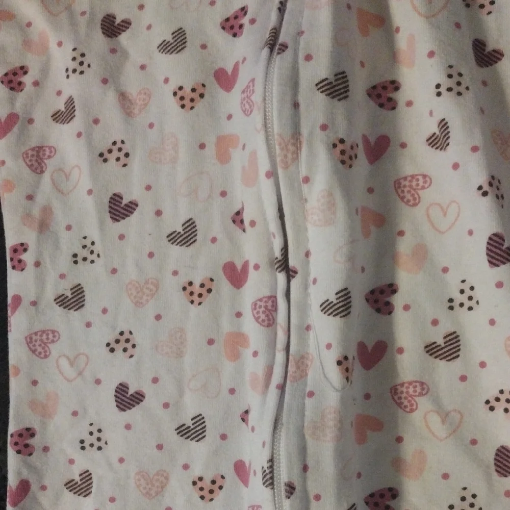 SwaddleMe Pink and White Baby Bodysuit